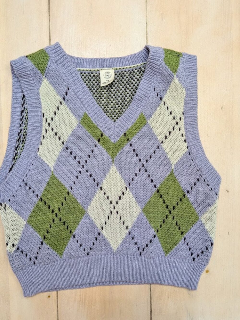 Urban Outfitters Out From Under Argyle Sweater Vest M/M